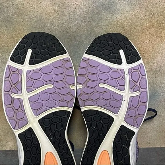 New Balance Fresh Foam 680 V7 Purple/Black/Orange Women's Running Shoes Size 11B - Picture 15 of 16